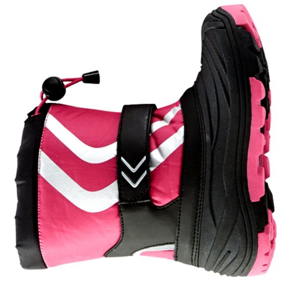 Oshkosh Bgosh Toddler Girls Arctic Snow Boot Waterproof Foot Fastener PI… - Picture 5 of 7